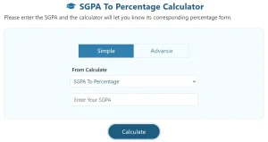 SGPA Calculator